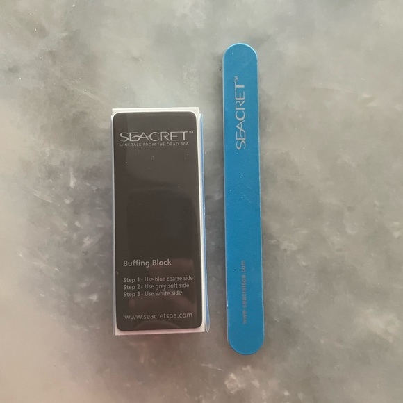 Seacret Bath & Body Seacret 4 Way Nail Buffer Buffing Block